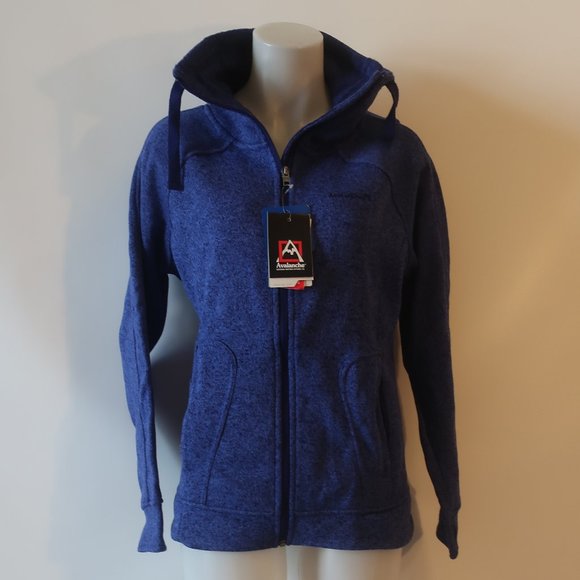 Avalanche Jackets & Blazers - NWT Women Avalanche Navy/Purple Active Full Zip Up Jacket L*